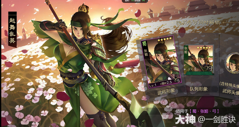 率土之滨张姬怎么搭配