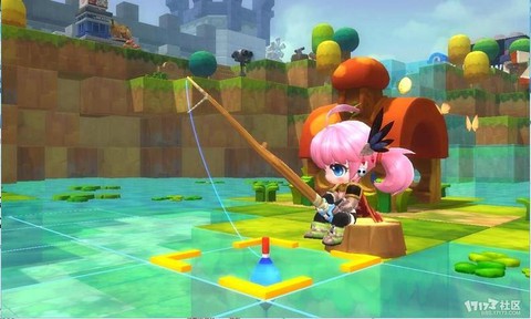 冒险岛2的怎么钓鱼