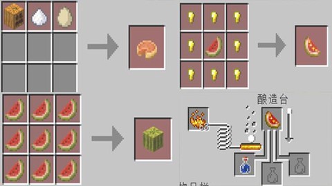 我的世界怎么种西瓜